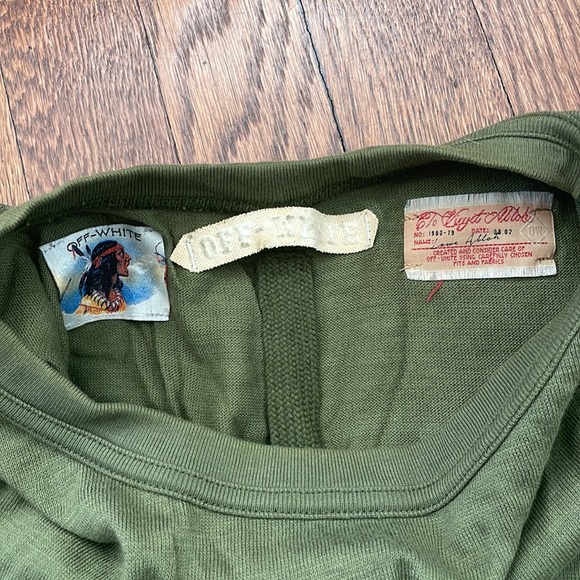 Off white Virgil Abloh stained at pits - Picture 4 of 5